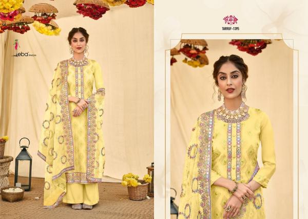 Eba Tarruf Festive Wear Viscose Embroidery Salwar Kameez Collection